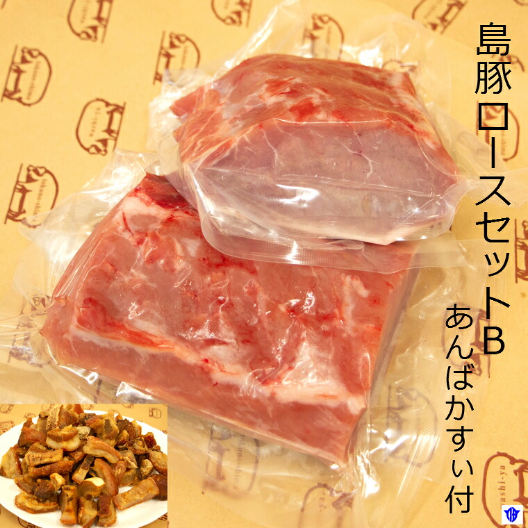 【ふるさと納税】島豚ロースセット　B｜徳之島伊仙町