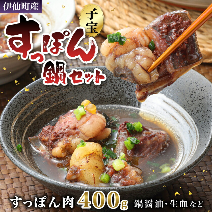 【ふるさと納税】伊仙町産子宝すっぽん鍋セット【配送不可地域：離島】【1408845】