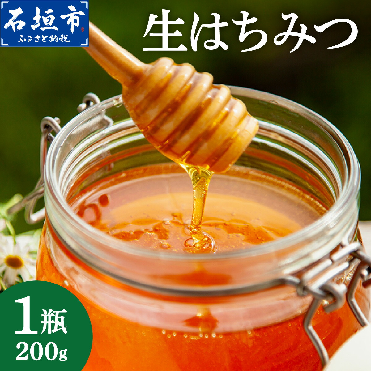 【ふるさと納税】石垣島産 生はちみつ 200g | 沖縄県 石垣市 石垣島 ふるさと納税 はちみつ 蜂蜜 HS-001