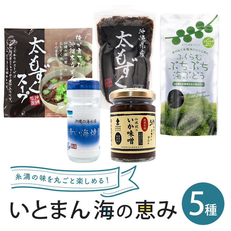 【ふるさと納税】 いとまん海の恵み5種詰合せセット 173-28