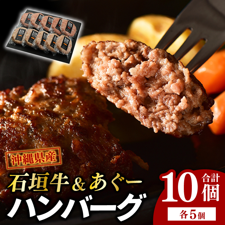 【ふるさと納税】【父の日・ギフト対応可】石垣牛＆あぐーハンバーグセット（AG011-1）