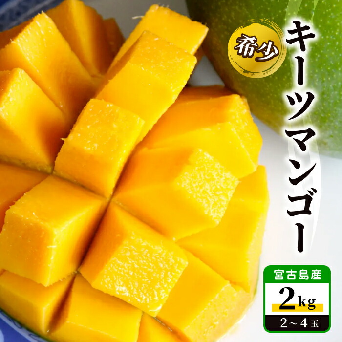 【ふるさと納税】《先行予約 2026年発送》宮古島産 希少 キーツマンゴー2kg【(株)フラモン】(JH014)