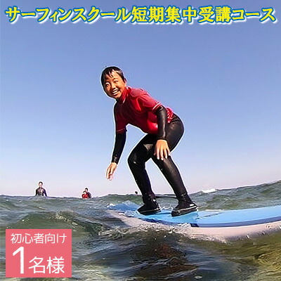 【ふるさと納税】サーフィンスクール1セッション受講コース【初心者向け1名様】｜ピナクル