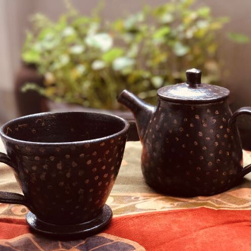 楽天市場】【ふるさと納税】＜南陶窯＞四つ足カップ丸形2個セット