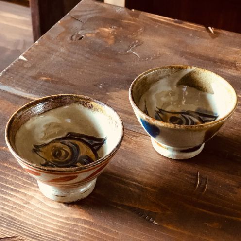 楽天市場】壺屋焼 人間国宝 金城次郎作 海老魚文花瓶 （箱直筆