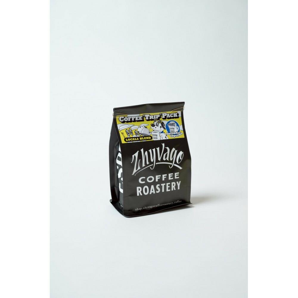 【ふるさと納税】【ZHYVAGO COFFEE ROASTERY】LOCALS BLEND <TRIP PACK> 【ローカルブレンド トリップパック】(10パック入り)|沖縄県北谷町