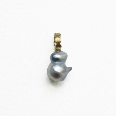 【ふるさと納税】kerama pearl × marumaru charm top / K18 T-29【配送不可地域：沖縄県】【1638795】 77,000円