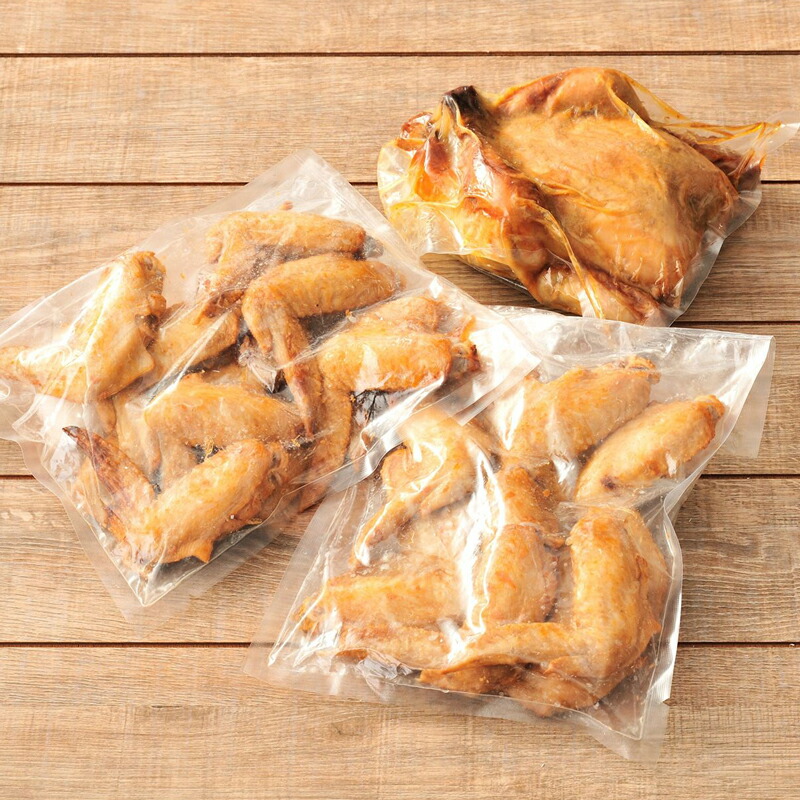 【ふるさと納税】★やんばる若鶏３点セット★ローストチキン＋手羽先のロースト×２セット - 国産 チキン 鶏肉 若鶏 やわらか ジューシー クリスマス おすすめ 沖縄県 八重瀬町