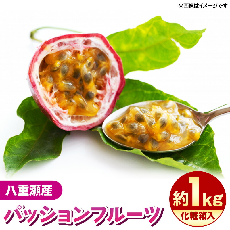 【ふるさと納税】【化粧箱入】【先行受付・2025年発送】わらやーファーム パッションフルーツ 約1kg - 贈答用 プレゼント 贈り物 ギフト 南国フルーツ 国産 先行予約 おすすめ 沖縄県 八重瀬町