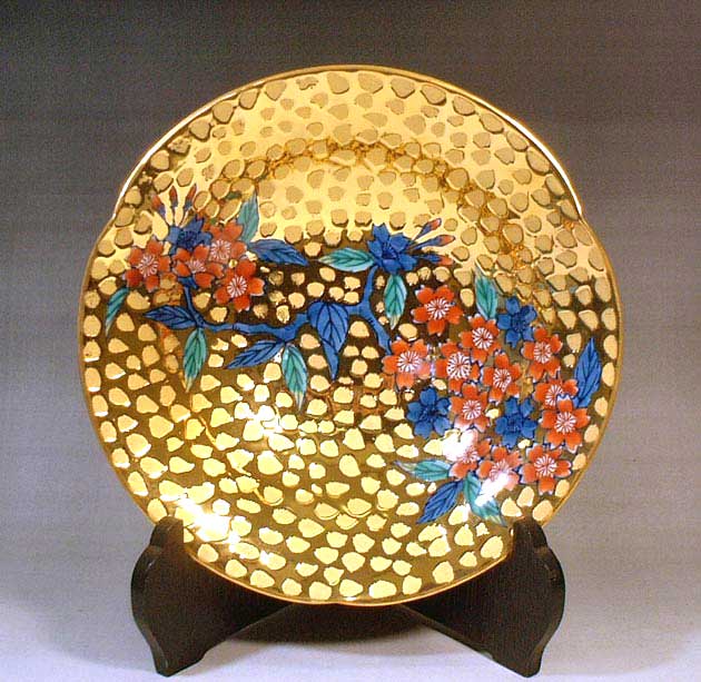 楽天市場】金龍窯 プラチナ彩桜絵 江口天童作 32x27cm : Gracious 楽天市場】金龍窯 プラチナ彩桜絵 江口天童作 32x27cm : Gracious