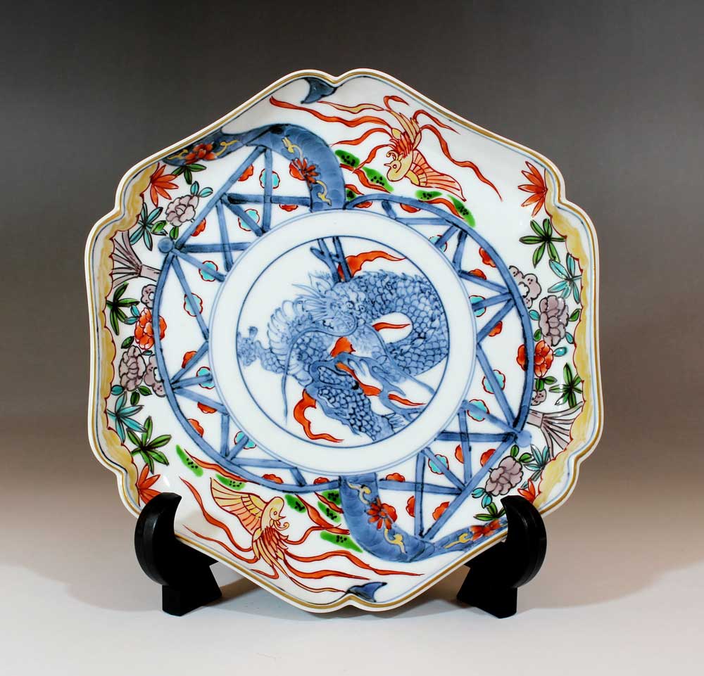 骨董品 古伊万里 金襴手 有田焼 金彩色絵皿 太明年製 古伊万里 金襴手 有田焼 金彩色絵皿 太明年製 骨董品
