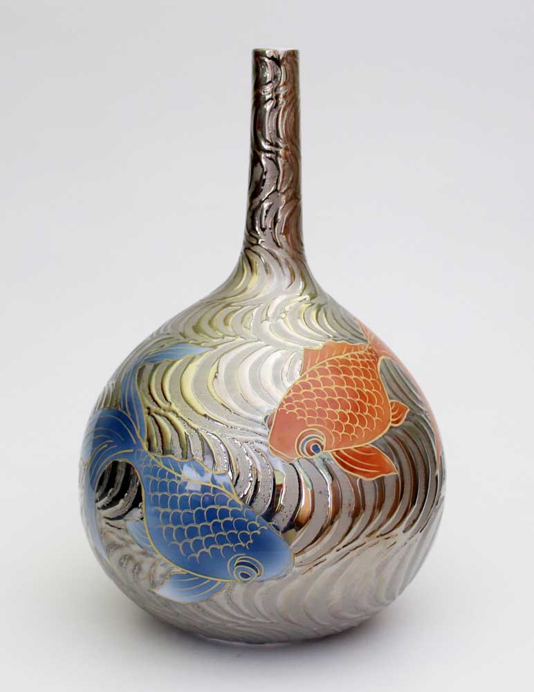 金魚の絵柄の花瓶 楽天市場】金魚（花瓶｜インテリア小物・置物）：インテリア・寝具