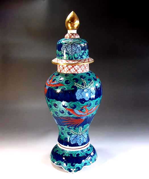 楽天市場】有田焼・伝統工芸・総手描き古伊万里様式金欄手唐草桐鳳凰絵