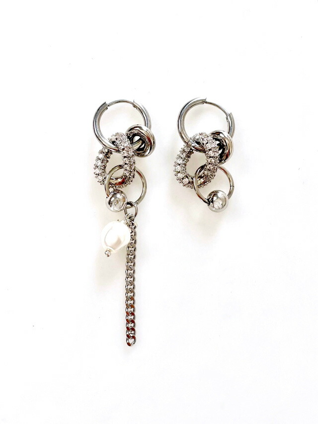 ★初入荷★ 【JUSTINE CLENQUET ジュスティーヌ クランケ】JADE EARRINGS