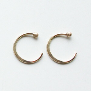 ★再入荷★【MELISSA JOY MANNING/メリッサジョイマニング】 14k gold hugger hoop