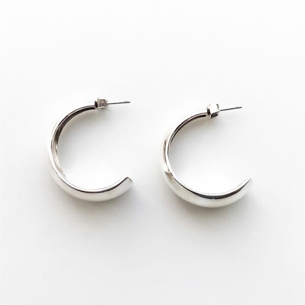 売り切れ必至 楽天市場 初入荷 Philippe Audibert フィリップオーディベール Addison Gm Hoop Earrings Brass Silver Color フープ ピアス イヤリング ベーシック シルバー オシャレ 人気 シンプル ジュエリー アクセサリー ブランド セレクトショップ