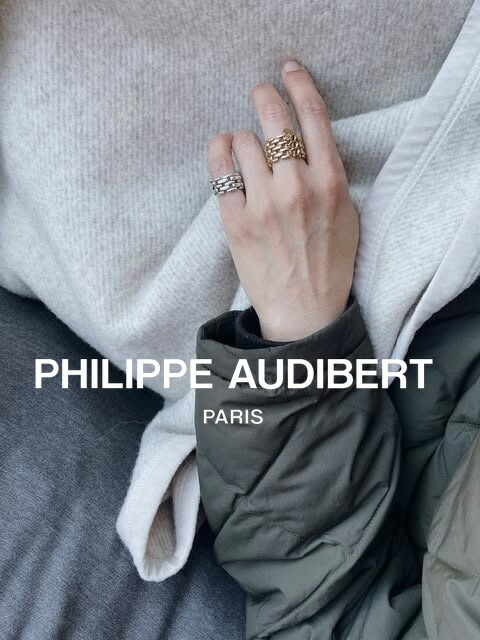 ★初入荷★【PHILIPPE AUDIBERT/フィリップオーディベール】 Miller chain ring brass \