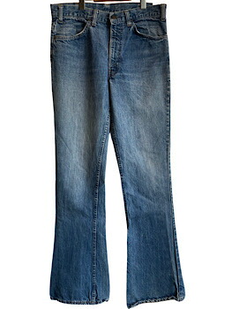 LEVI’S 646ボタン裏563 オレンジタブフレアデニム　70〜80年モデル LEVI'S 646ボタン裏563 オレンジタブフレアデニム 70〜80年