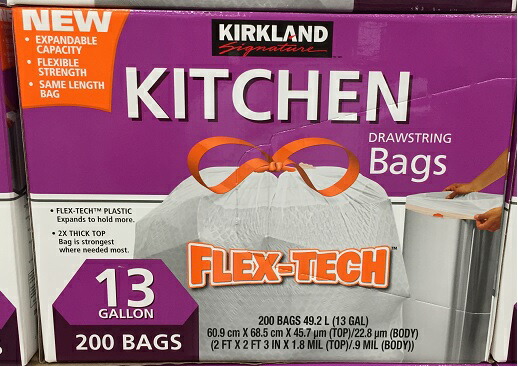 Fabuleux 200 Pieces Of Garbage Bag Kitchen Bag Garbage Bags With