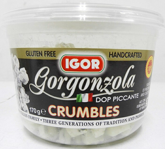 楽天市場 在庫限り Costco コストコ Igor ゴルゴンゾーラ Dop ピカンテ クランブルブルーチーズ 170ｇ 2個 冷蔵食品 送料無料 ファビュラス