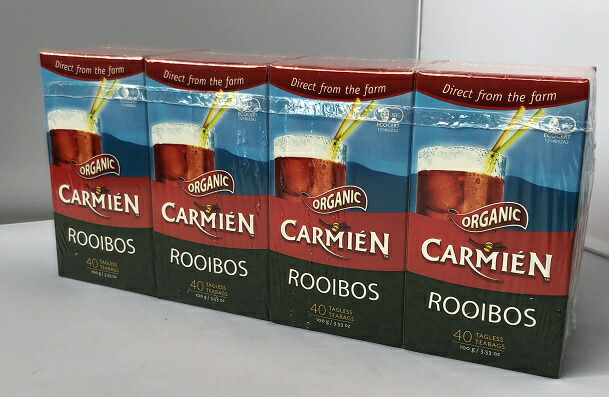 楽天市場 在庫限り Costco コストコ Carmien カーミエン ルイボスティー 400g 160袋 有機ルイボスティー 送料無料 ファビュラス