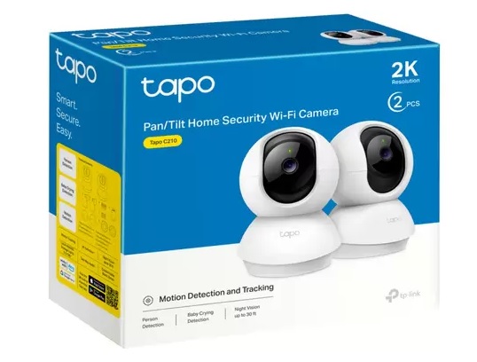 楽天市場】【2台セット】TP-Link Tapo C210P2 防犯カメラ 屋内 Wi-Fi