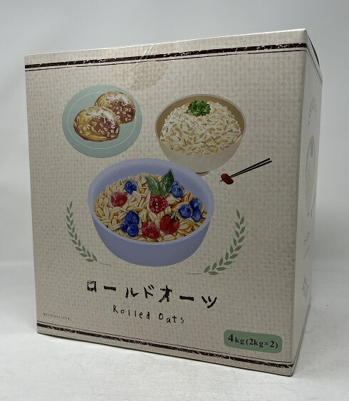 楽天市場】オートミール 2kg ロールドオーツ ポーランド産 : So