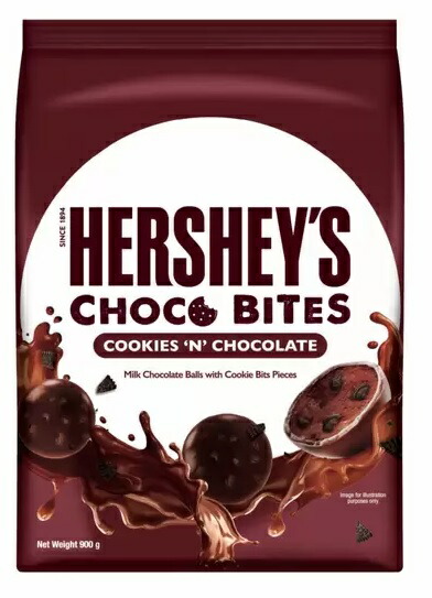 楽天市場】ハーシー チョコバイツ クッキー＆チョコ 900g チョコレート