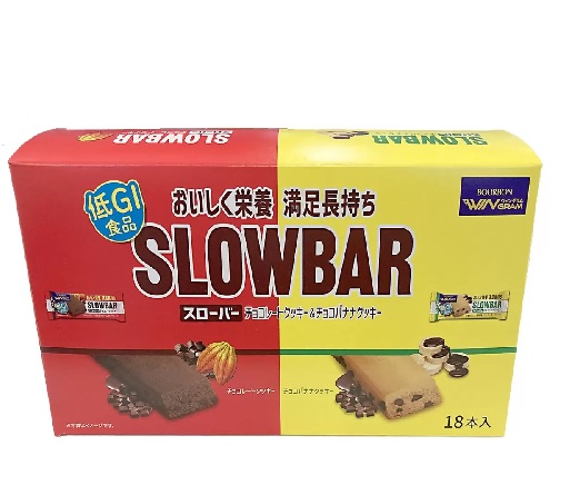 ブルボン - ブルボン スローバー チョコバナナークッキー(41g) 1ケース108個入り ブルボン スローバー チョコレートクッキー ・チョコバナナ×各54