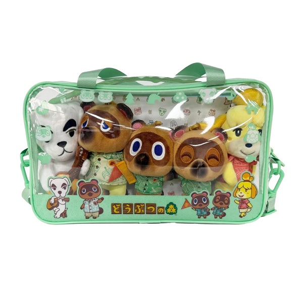 【COSTCO】コストコ【Nintendo】あつまれどうぶつの森 キャリー バッグ ぬいぐるみキーチェーン 5個セット [ おもちゃ ] 【送料無料】※ギフトラッピング不可