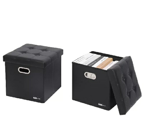 楽天市場】スペースメイドクリエイト フェイクレザーストレージ