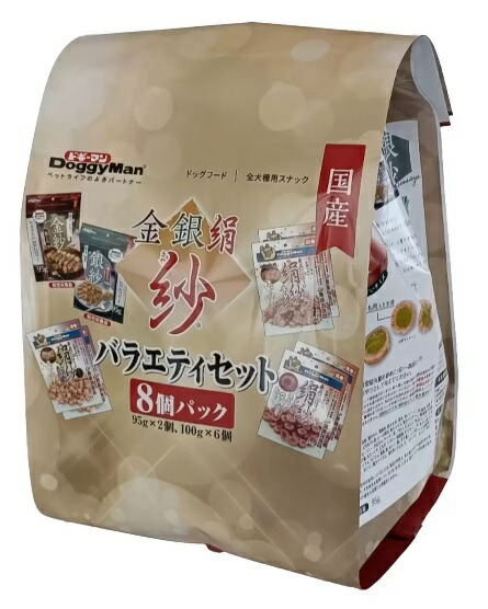 【ドギーマン】絹紗バラエティセット 8袋入り口・入口 ドックボンネット【貨物輸送無料】