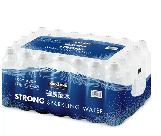 楽天市場】【KIRKLAND】カークランドシグネチャー 強炭酸水 ラベルレス