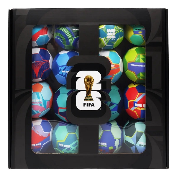 【店卸し資産境界線】FIFA ワールドカップ 2026 進行係りシティー 16個どんぶり鉢書き割り（1箱）【貨物輸送無料】※ギフトラッピング不可