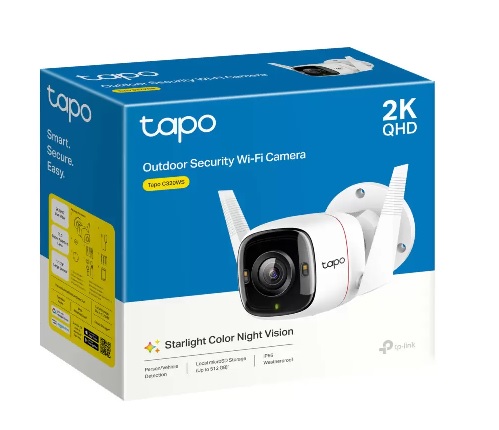 [新品]TP-Link tapo 屋外フルワイヤレス防犯カメラ TC82KIT tapo TP-Link 屋外フルワイヤレスセキュリティカメラ TC82KIT