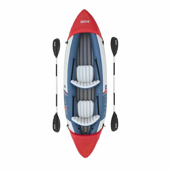 【BESTWAY】より良い通い路 ラピッド X2 インフレータブル カヤック 仕掛ける 2人乗り 65077【貨物輸送無料】