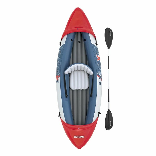 【BESTWAY】より良い通い路 ラピッド X1 インフレータブル カヤック 仕掛ける 1人乗り 65176【貨物輸送無料】