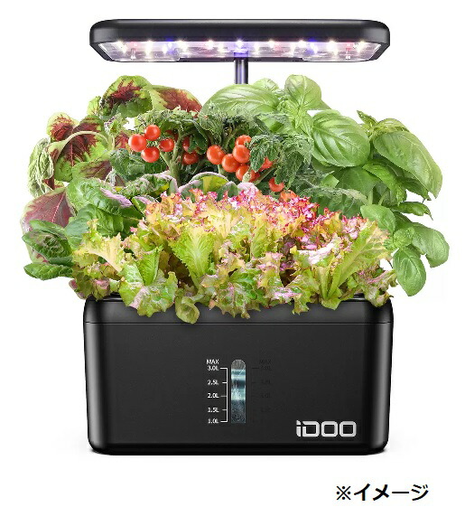 楽天市場】【在庫限り】【iDOO】水耕栽培キット 12株用 LEDライト付き