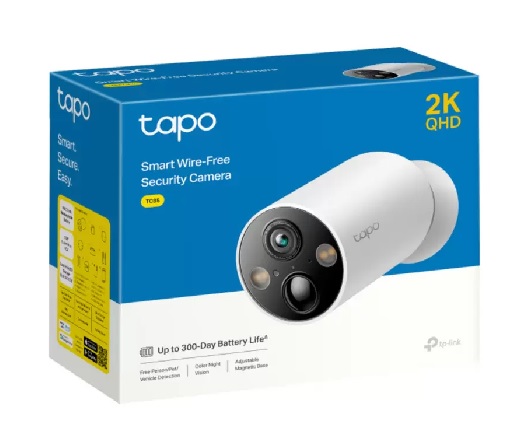 Tapo 屋外 スマートワイヤレス セキュリティカメラ ソーラー パネル付き 楽天市場】TP-Link (ティーピーリンク) Tapo 屋外 スマート
