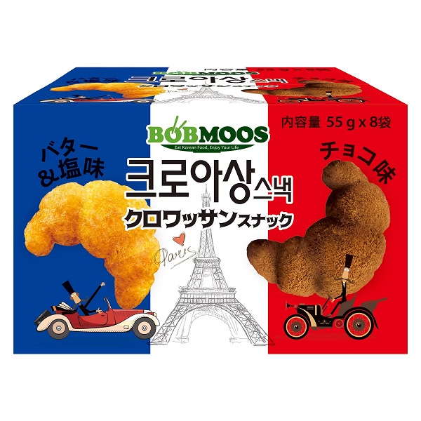 楽天市場】【BOBMOOS】クロワッサン スナック 55g x 8 76318パン