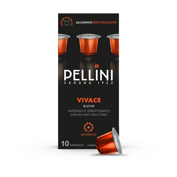 【Pellini】ペリーニ ネスプレッソ・・互換カプセル ヴィヴァーチェ 100カプセル入【送料無料】