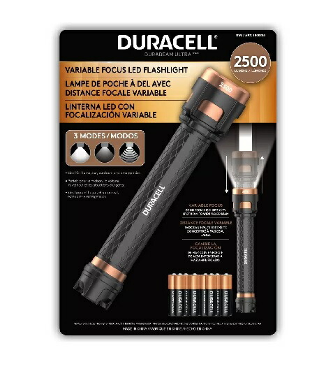 楽天市場】1000ルーメン デュラセル 懐中電灯 1本 LEDライト