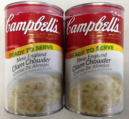 楽天市場 在庫限り Costco コストコ Cambell S キャンベルスープ クラムチャウダー スープ缶詰1 41kg 2缶 Clamchowder 送料無料 ファビュラス