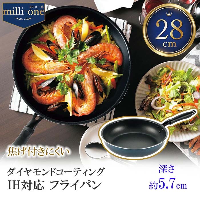 楽天市場】フライパン 28cm 大型フライパン 万能フライパン IH対応