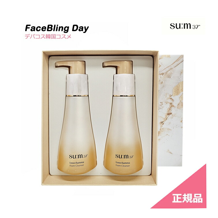 [送料無料][正規品]★su:m 37゜(スム) ロシック スンマ エリクサー フォーム クレンザー 200ml 2点セット(200mlx2つ)★Cleansing/韓国コスメ/クレンジング/メイク落とし/洗顔料/角質落とし｜faceblingday店