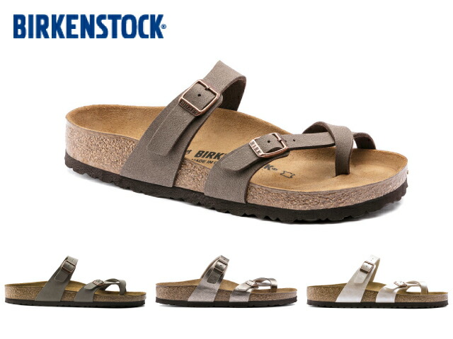 ビルケンシュトック サンダル マヤリ BIRKENSTOCK MAYARI メンズ レディース レギュラー パールホワイト トープ モカ ストーン モカ ストーン