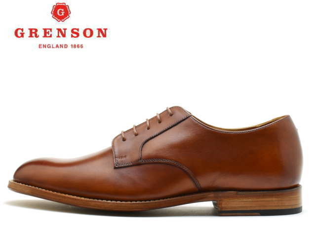【楽天市場】グレンソン 靴 GRENSON プレーントゥ LIAM リアム 111638 TANメンズ ビジネス：ブーツとスニーカー Face to Face