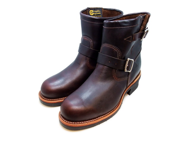 chippewa cordovan engineer boots