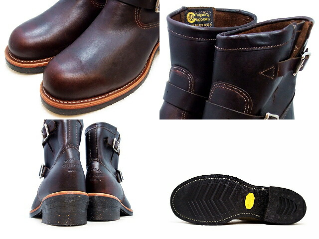 cordovan engineer boots