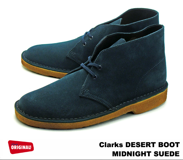 clarks mens blue suede shoes